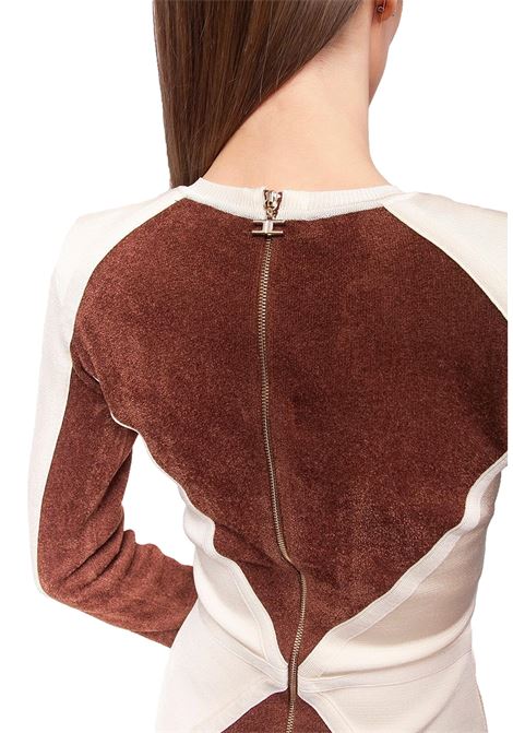 MINI DRESS MANICA LUNGA ELISABETTA FRANCHI | Abiti | AM61S07E2K30